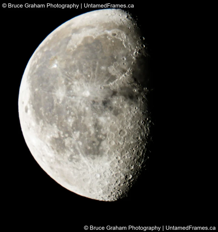 Lunar Detail: Bruce Graham’s Waning Gibbous Moon from the Signature Collection